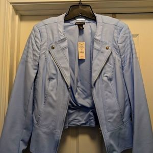 Sky blue jacket NWT size 12